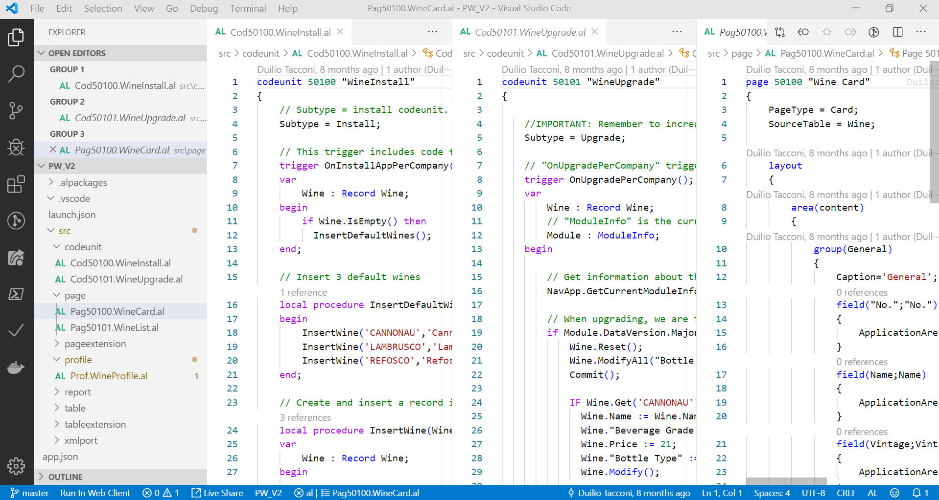 Code editor - Mastering Microsoft Dynamics 365 Business Central [Book]