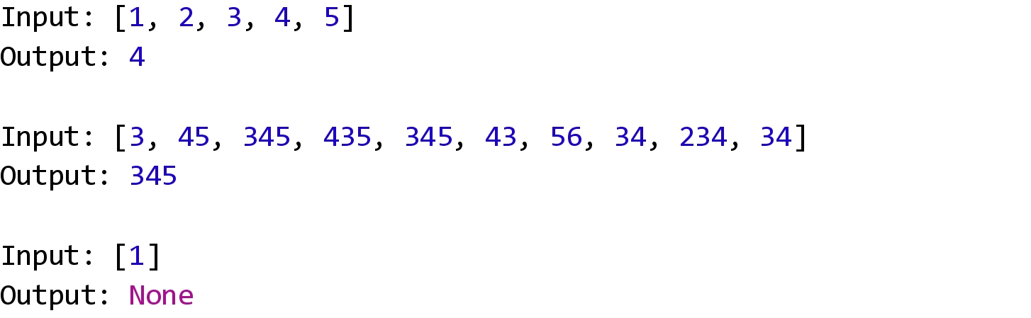 Examples - Programming Puzzles: Python Edition [Book]