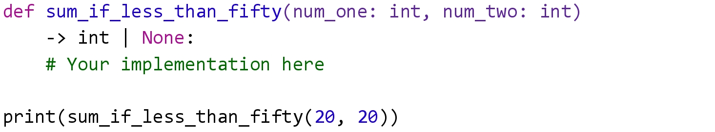 Task - Programming Puzzles: Python Edition [Book]