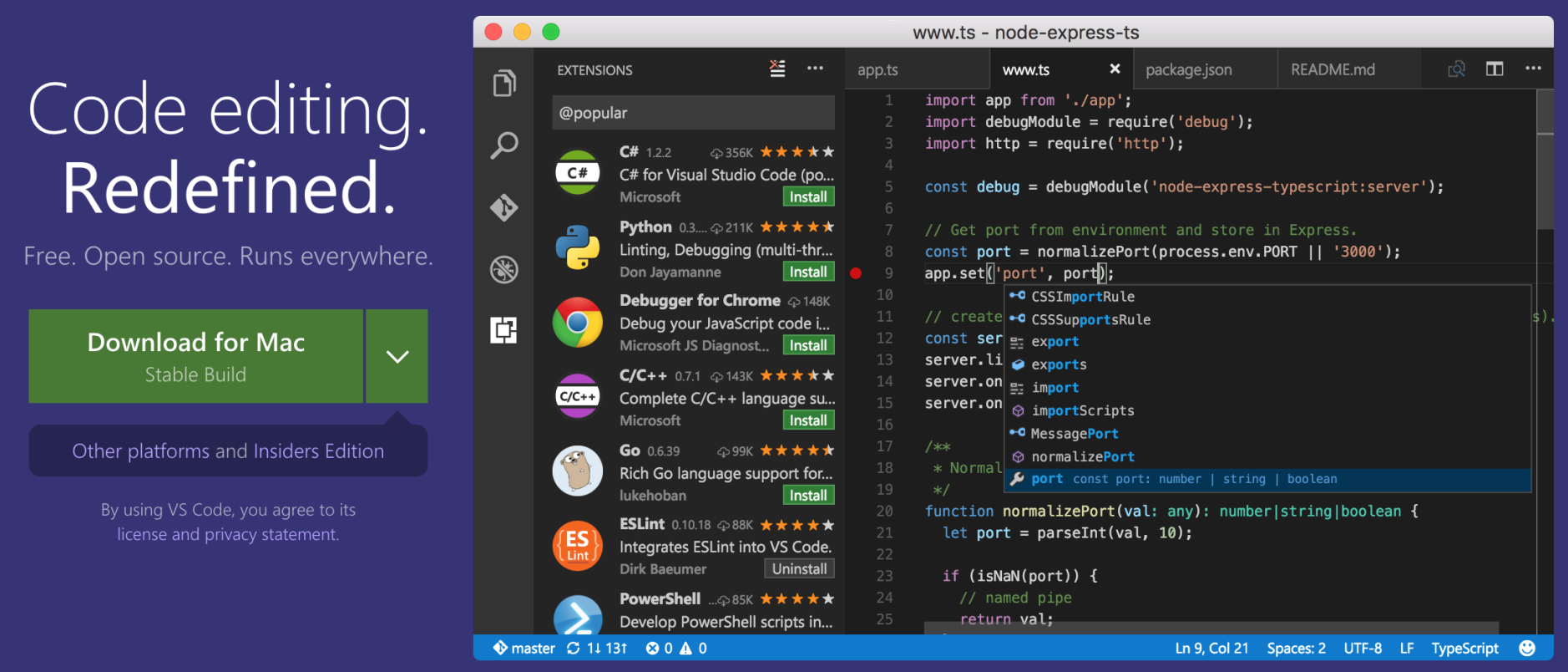 Installing Visual Studio Code - Electron Projects [Book]
