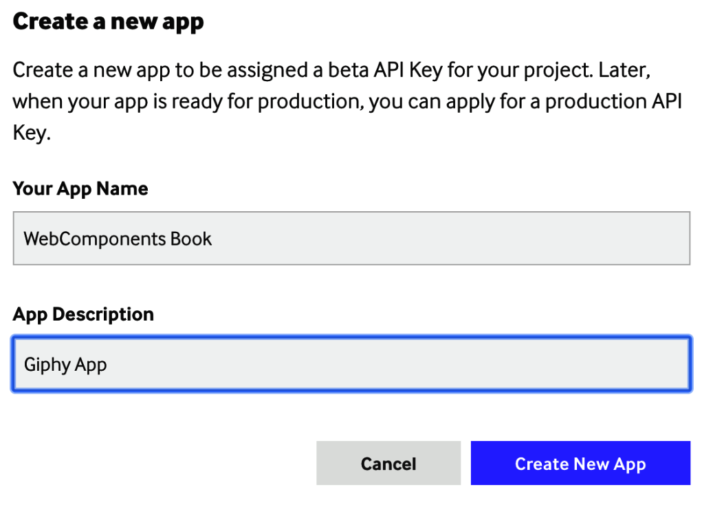 Pre-requisite for API calls - Getting Started with Web Components [Book]