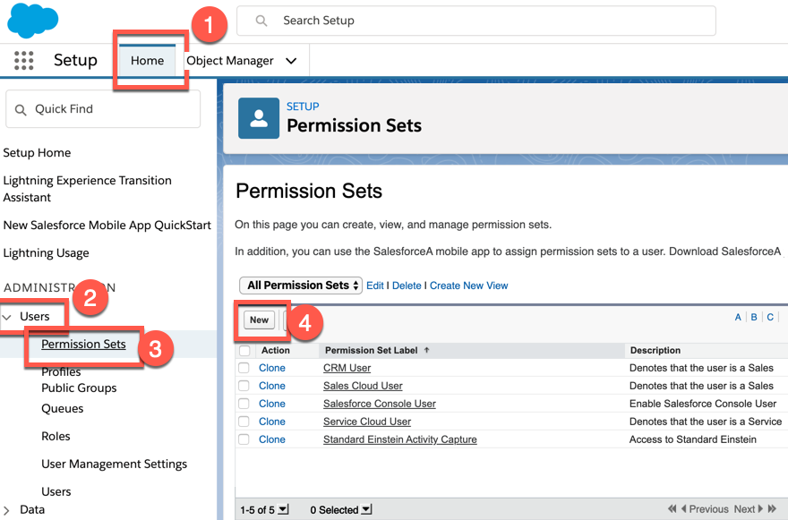 Using permission sets - Salesforce for Beginners [Book]
