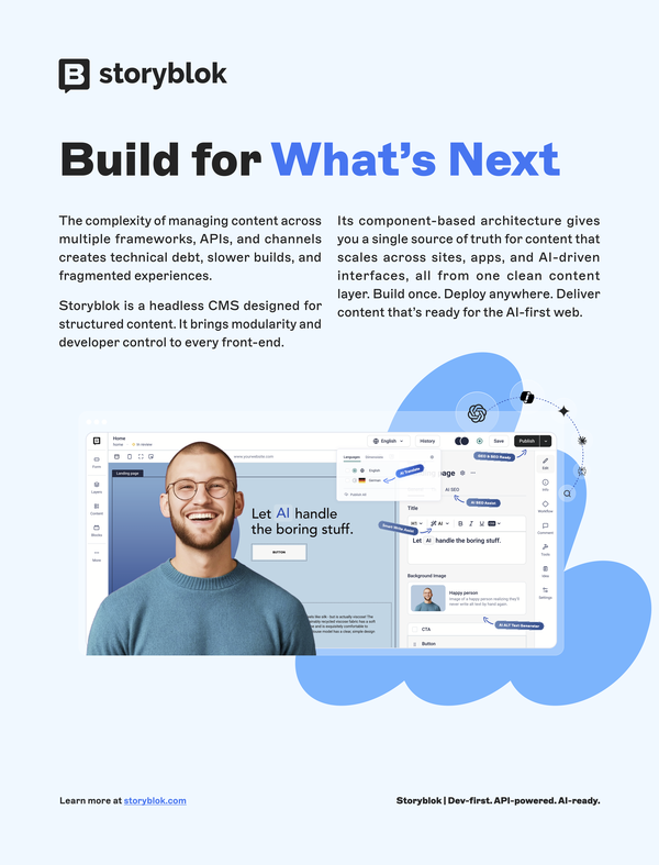 Storyblok - Fluent Web Development [Book]