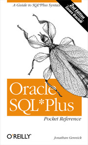 Oracle SQL Plus Pocket Reference