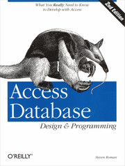 Access Database Design and Programming