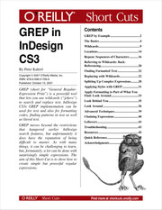 GREP in InDesign CS3