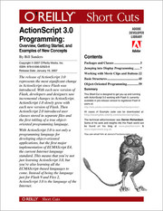ActionScript 3.0 Programming: Overview, Getting Started, and Examples of New Concepts