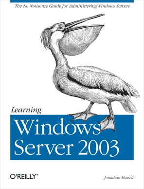 Securing it All - Learning Windows Server 2003 [Book]