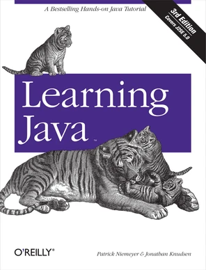 4. The Java Language - Learning Java, 3rd Edition [Book]