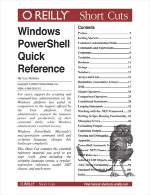 Simple Operators - Windows PowerShell Quick Reference [Book]