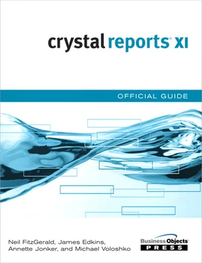 Chapter 12: Using Subreports for Advanced Reports - Crystal Reports XI ...