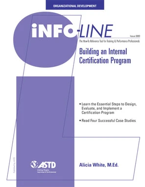 Building An Internal Certification Program—Organizational Development ...