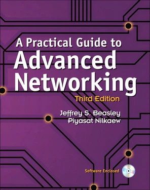 Organization of the Text - A Practical Guide to Advanced Networking ...
