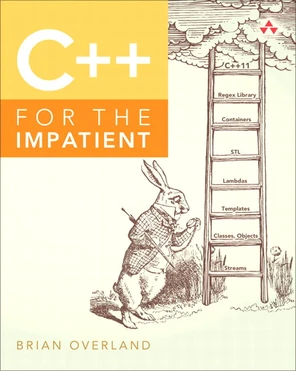 Chapter 13. C++ I/O Stream Classes - C++ for the Impatient [Book]