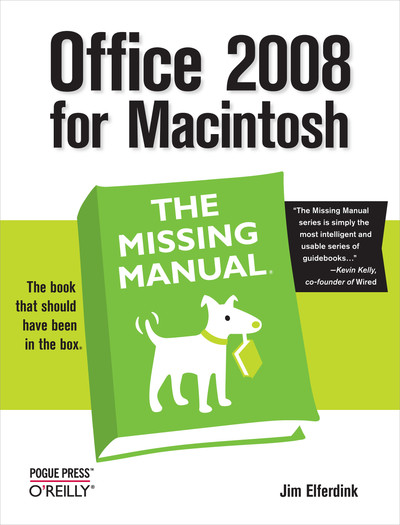 AutoShapes and WordArt - Office 2008 for Macintosh: The Missing Manual ...