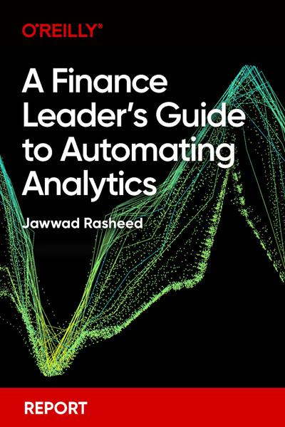 Book cover: A Finance Leader's Guide to Automating Analytics