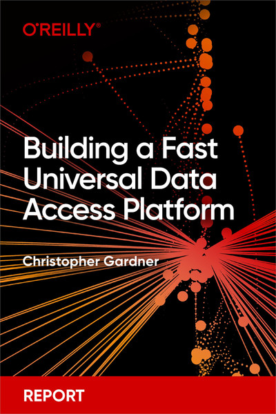 Sponsor - RapidsDB - Book cover: Building a Fast Universal Data Access Platform