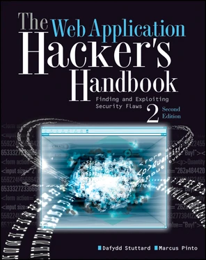 Attacking Users: Cross-Site Scripting - The Web Application Hacker's ...