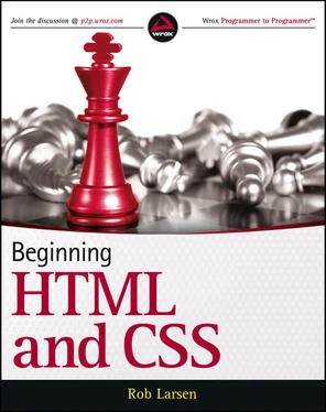 Chapter 3: Links and Navigation - Beginning HTML and CSS [Book]