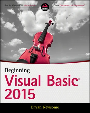 Beginning Visual Basic 2015 [Book]