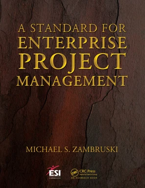 Cover - A Standard for Enterprise Project Management [Book]
