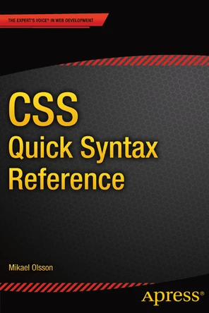 CSS Quick Syntax Reference [Book]