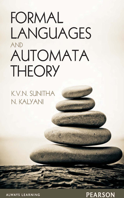 book cover: Formal languages and automata theory