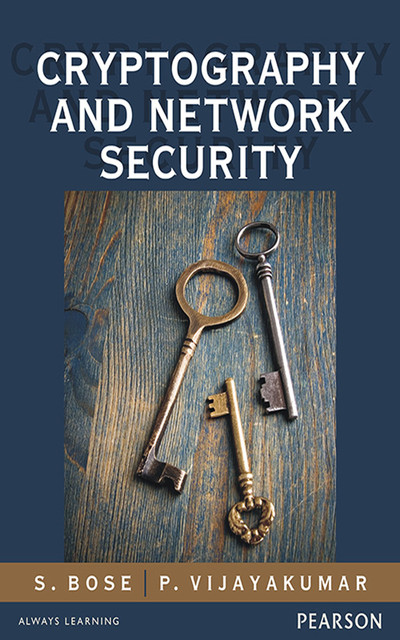 book cover: Cryptography and network security