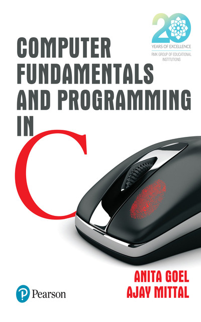 book cover: Computer fundamentals and programming in C