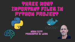 Three Most Important Files in a Python Project