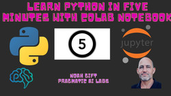 Learn Python in five Minutes with Colab Notebook