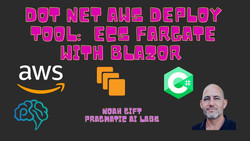 One line deploy to AWS ECS Fargate for .NET Blazor App