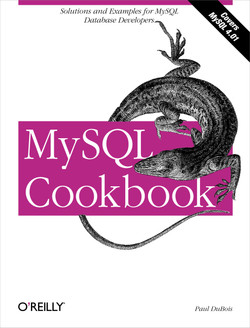 MySQL Cookbook