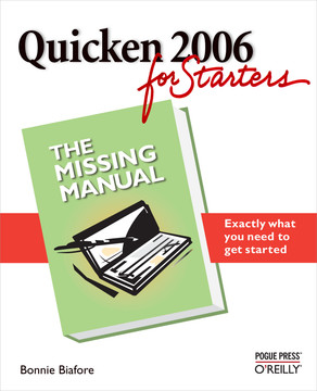 1. Setting Up Your Quicken Environment - Quicken 2006 for Starters: The  Missing Manual [Book]