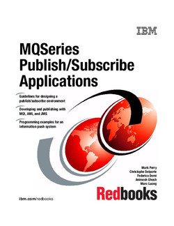 MQSeries Publish/Subscribe Applications