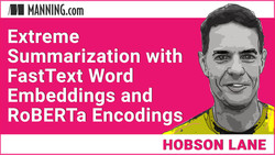 Extreme Summarization with FastText Word Embeddings and RoBERTa Encodings