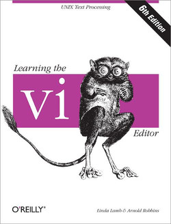 Learning the vi Editor, Sixth Edition
