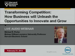 Transforming Competition: How Business will Unleash the Opportunities to Innovate and Grow