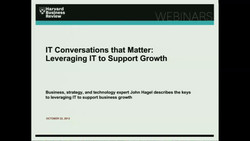 IT Conversations that Matter: Leveraging IT to Support Growth