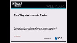 Five Ways to Innovate Faster