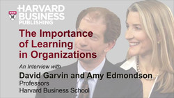 The Importance of Learning in Organizations