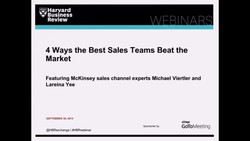 4 Ways the Best Sales Teams Beat the Market