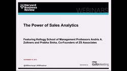 The Power of Sales Analytics