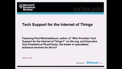 Tech Support for the Internet of Things