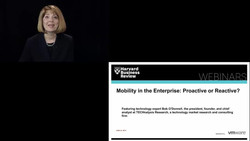 Mobility in the Enterprise: Proactive or Reactive?