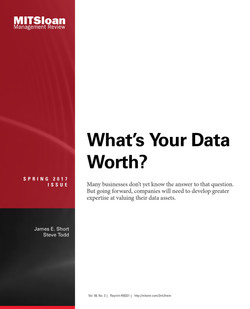 What's Your Data Worth?