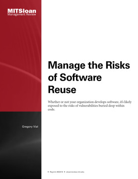 Manage the Risks of Software Reuse - Manage the Risks of Software Reuse ...
