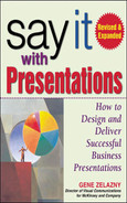 book cover: Say It with Presentations