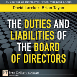 The Duties and Liabilities of the Board of Directors