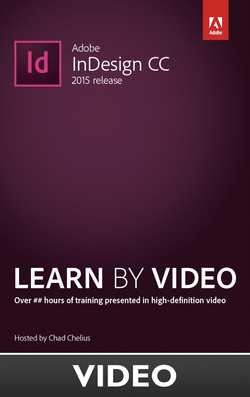 Adobe InDesign CC 2015 release Learn by Video